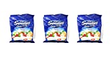 Bonart Sweeties Chewy Candy Assorted Fruit Flavor (3 Pack, Total of 21oz)