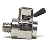 EZ (EZ-107) Silver 12mm-1.75 Thread Size Oil Drain Valve