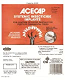 Acecap 25-Pack Systemic Insecticide Tree Implants for Control of Tree Pests, 3/8-Inch