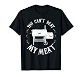 Funny BBQ Pit Reverse Flow Smoker Accessory Dad Grill Gift T-Shirt