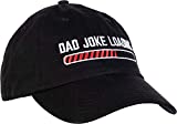 Dad Joke Loading | Funny Father Grandpa Daddy Father's Day Bad Pun Humor Baseball Cap Hat Black
