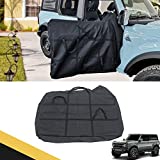 Sai Nee Art Door Bag Compatible for Bronco 2021+ 2/4-Door Version Hard Door Portable Storage with Carry Handle Black