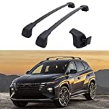 HEKA Cross Bar for Hyundai All New Tucson 2022 2023 Crossbar Roof Rail Rack Accessories (Work with Factory Side Rails)