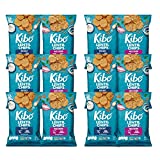 Kibo Lentil Chips Variety Pack, Gluten-Free Vegan Snacks, Non-GMO Verified, Plant-Based 28 grams, 12 pack