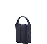 ro Felucca Mini Top Handle Bucket Bag in Navy/Light Purple