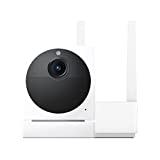 Wyze Cam Outdoor Starter Bundle v2 (Includes Base Station and 1 Cam), 1080p HD Indoor/Outdoor Wireless Smart Home Camera with Color Night Vision, 2-Way Audio, Works with Alexa & Google - 1 Camera Kit