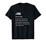 Mens Jim Name Shirt | Jim T-Shirt