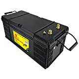12v 200Ah LiFePO4 Battery Deep Cycle Lithium iron phosphate Rechargeable Battery Built-in BMS Protect Charging and Discharging High Performance for Golf Cart EV RV Solar Energy Storage Battery