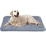 Hero Dog Beds for Large Dogs Crate Bed Pad Mat 42 in Soft Kennel Pads Washable Non Slip Dog Mattress Pet Beds Cushion for Pets Sleeping Mats