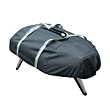 TOHONFOO Pizza Oven Carry Cover for Ooni Koda 12 Gas Pizza Oven Heavy Duty Waterproof 600D Oxford Fabric Portable Outdoor Pizza Oven Carry Accessories Black