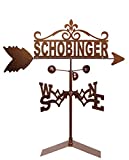 SWEN Products Personalized Family Name Weathervane (Roof Mount Included)