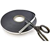Magnet Me Up Self Adhesive Flexible Magnetic Tape, 1/2 inch Wide, 1/6 inch Thick, 100 ft Long, Vinyl Magnetic Adhesive Roll