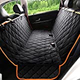 Kytely Upgraded Dog Car Seat Cover Pet Seat Covers for Back Seat, Scratch Proof & Nonslip Backing & Hammock, 600D Heavy Duty Dog Seat Cover for Cars, Trucks and Suvs