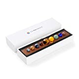 TongYue Nine Planets in Solar System Natural Gemstone Outer Space Planets Celestial Creative Gift Home Desk Decorations