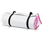 Twin/Twin XL Mattress Vacuum Storage Bag for 6 inches Foam Latex Mattress, Vacuum Seal Mattress Bag for Moving, Storage, and Shipping with 2 Straps