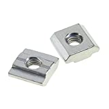 Odinest T Nuts Tee Sliding Slot Nuts 30 Series M6 Threaded Slide in Pre-Assembly for 30x30 Aluminum Extrusions Frame with Profile 3030 Sereis 8mm Slot for CNC Router Build Rail 3D Printer 24pcs