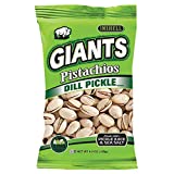 Giants Dill Pickle Pistachios, 4.5 Ounce -- 8 per case.