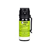 SABRE RED SABRE Protector Dog Spray with Belt Clip, 7 Bursts,Long15-Foot (4.6-Meter) Range, Humane Dog Attack Deterrent, Maximum Strength Allowed By EPA