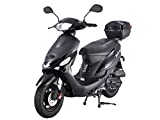 TAO 49cc / 50cc street legal fully automatic scooter moped with a Matching trunk - Choose your color