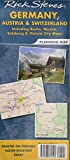 Rick Steves Germany, Austria & Switzerland Planning Map: Including Berlin, Munich, Salzburg & Vienna City Maps