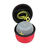 Hermitshell Hard EVA Travel Fireball Red Case Fits Ultimate Ears WONDERBOOM Portable Bluetooth Speaker IPX7 Waterproof UE