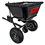 Brinly BS26BH-A Tow Behind Broadcast Spreader with Universal Hitch, 125 lb.