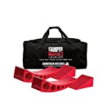 ANDERSEN HITCHES | RV Accessories | 2-Pack Camper Leveler Blocks w/ Sturdy Bag w/ Double Handles Camper Leveling System | Outdoor Camping Levels | 3604