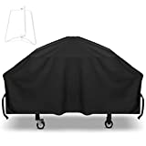 Mightify Flat Top Grill Cover, 36 inch Griddle Cover for Blackstone, Camp Chef and More 4 Burner Grills, Heavy Duty Waterproof Griddle Grill Cover with Sealed Seams, Support Rack Included
