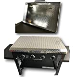 Griddle Cover 36 Inch: for Blackstone Griddle, Diamond Plate Aluminum Lid Storage Cover for 36" Blackstone Griddle - Made in USA
