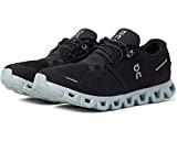 ON Women's Cloud 5 Sneakers, Magnet/Surf, Black, 8.5 Medium US