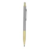Tungsten Carbide Tip Scriber Pen Steel Tip Cutting Tool Pocket Scriber Glass Cutter Engraver Pen Lettering for Glass Ceramics and Metal Sheet(Golden)