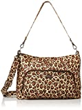 Lug Women's RFID Shoulder Bag with 2 Straps-Samba XL, Leopard Brown, Extra Large