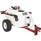 NorthStar Tow-Behind Trailer Boom Broadcast and Spot Sprayer - 41-Gallon Capacity, 4.0 GPM, 12V DC