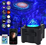 Star Projector, WANRAYW 15 in 1 Nebula Night Lights with Remote, Galaxy Projector with Bluetooth Speaker, Mood lamp for Kids and Adults Bedroom/Game Rooms/Party/Home Ambiance Decoration