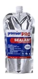 Premier Pro Products RV Roof Sealant | Universal Roof Repair Coating | Perfect for Residential Roofs, Commercial Roofs, RV Campers & More | Self Leveling Lap Sealant | Resealable 750ml Pouch (1)