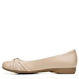 LifeStride Women's Abigail Ballet Flat, Taupe, 7.5 US