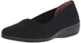 LifeStride womens Immy Ballet Flat, Black, 7.5 US