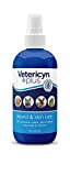 Vetericyn Plus Dog Wound Care Spray | Healing Aid and Skin Repair, Clean Wounds, Relieve Dog Skin Allergies, Safe for All Animals. 8 Ounces