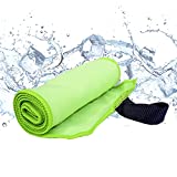 FROGG TOGGS Chilly Pad Pro Sport Microfiber Instant Cooling Towel, Machine Washable, 31" x 6"