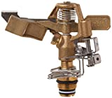 Orbit 55032 1/2" BRS Sprinkler Head, Connection, Silver and gold