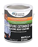 Dicor Corp RP-SELRC-1 EPDM Rubber Roof Coating (Signature Extended Life 1Gal Can- White)