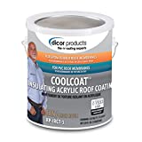 Dicor RP-IRCT-1 CoolCoat Insulating EPDM Roof Coating - 1 Gallon, Tan