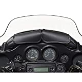 Dowco Willie & Max 04725 Two Pouch Synthetic Leather Motorcycle Windshield Bag: Black, 5 Liter Capacity