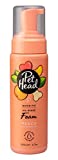 Pet Head Dog Grooming Deodoriser Foam, Quick Fix Foam, for A Simple Dry, Waterless Shampoo for All Dogs Peach