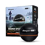 Deeper PRO+ 2 Sonar Fish Finder - Portable Fish Finder and Depth Finder for Kayaks, Boats and Ice Fishing with GPS Enabled | Castable Deeper Fish Finder with Free User Friendly App