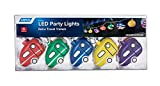 Camco Retro Travel Trailer Party Lights | Features an 8' Strand with (10) Travel Trailer Lights | Perfect for RV Awnings and Campsite Dcor (42655)