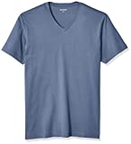 Amazon Brand - Goodthreads Men's Slim-Fit "The Perfect V-Neck T-Shirt" Short-Sleeve Cotton, Denim Blue X-Large