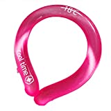 KOREAC_ Neck Cooling Tube (Pink, 1) | Wearable Cooling Neck Wraps for Summer Heat I Hands Free Cold Gel Ice Pack | Reusable Neck Cooler |Relief for Hot Flashes or Fever [Pink]