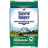 Natural Balance Limited Ingredient Diet Lamb & Brown Rice | Large-Breed Adult Dry Dog Food | 26-lb. Bag