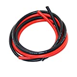 BNTECHGO 10 Gauge Silicone Wire 10 ft red and 10 ft Black Flexible 10 AWG Stranded Copper Wire